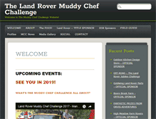 Tablet Screenshot of muddychef.com